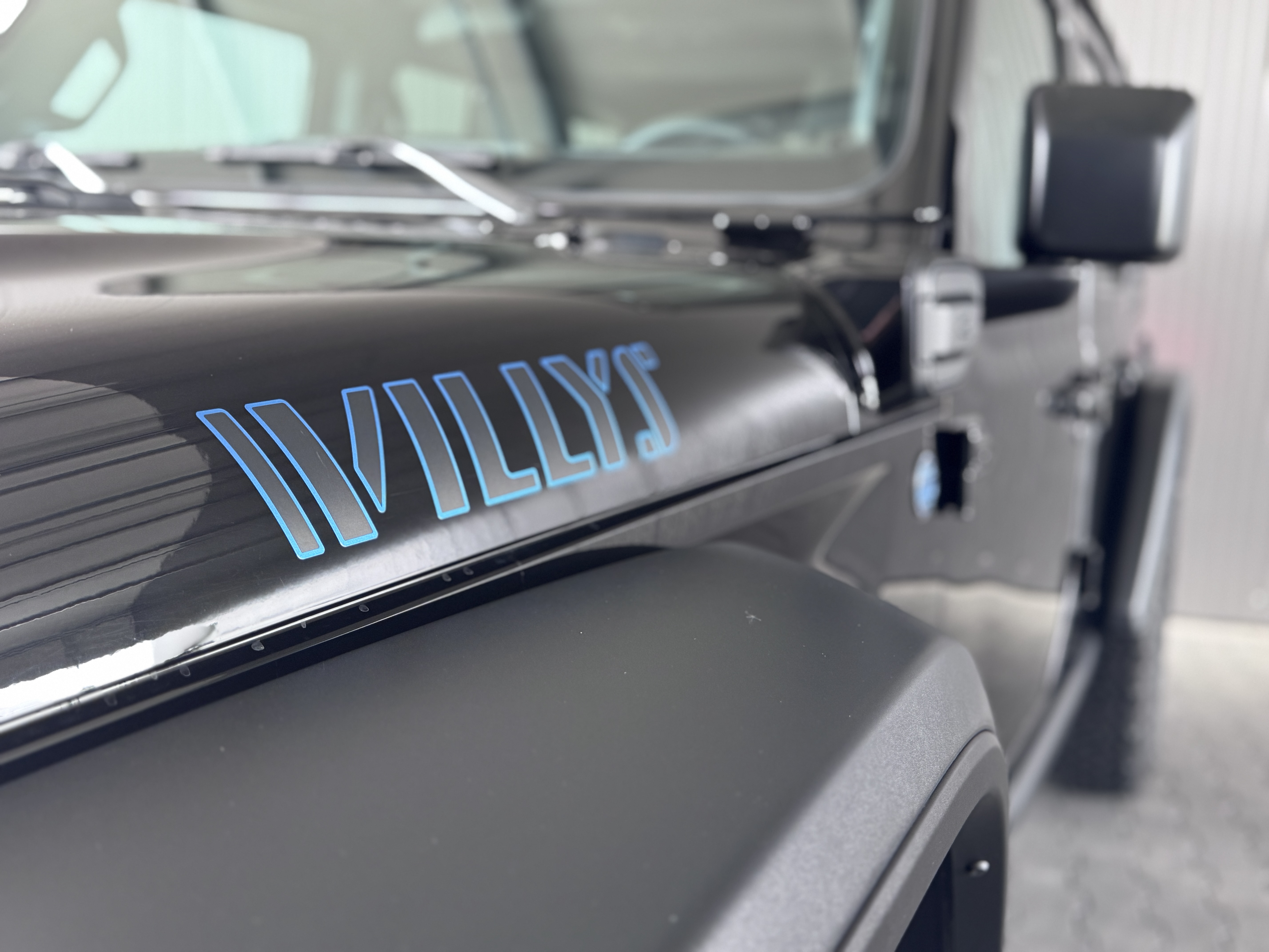 Jeep Wrangler Willys Detail – Road to Camp